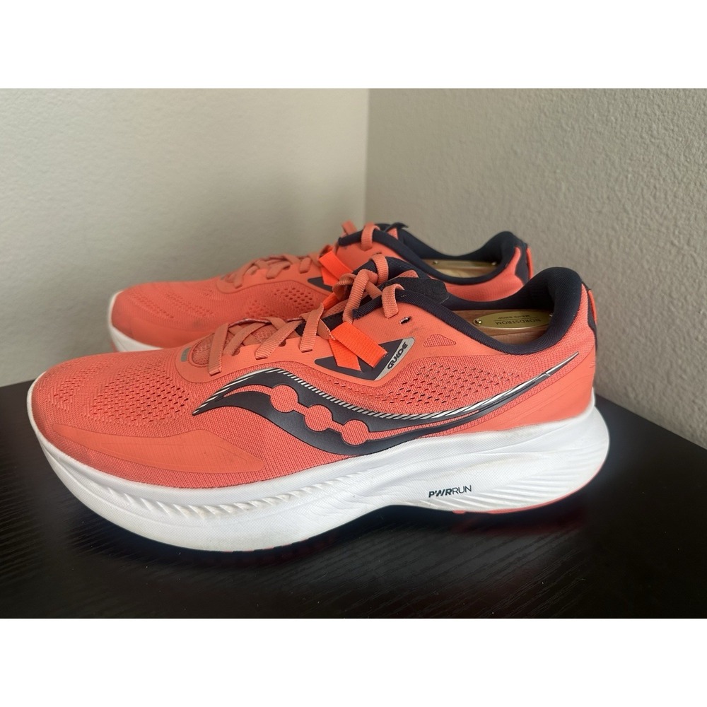 Saucony Guide 15 Womens Running Walking Shoes Orange Athletic Sneakers Size 10.5 - Picture 5 of 9